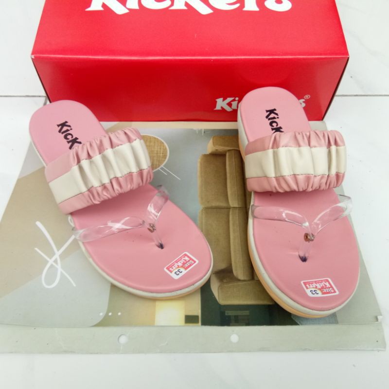 SANDAL KICKERS ANAK Japit kerut Size.31-35