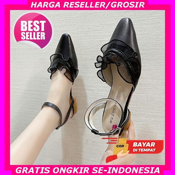 Sandal High Heels Wanita Usus Bg 856 / Sandal High Heels Wanita Kondangan Import Batam Terbaru 2022 