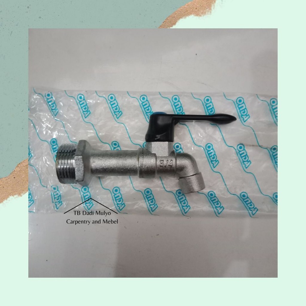 Keran Air / Kran Air Stainless Steal / Kran Air Tarikan Panjang 3/4"