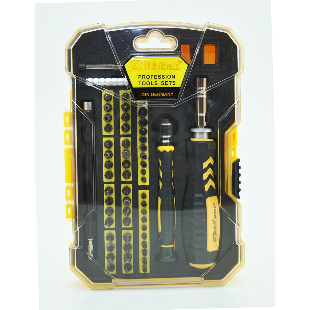 Obeng Multifungsi 60 In 1 FATICK DK-7060 Professional Tools Sets - 0374