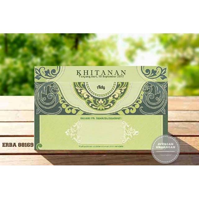 Blanko Undangan/ Undangan Pernikahan/ Undangan Murah Erba 88169