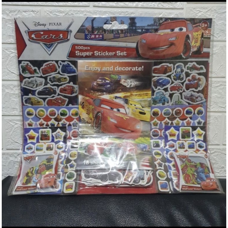 

CARS DISNEY - SUPER STICKER SET
