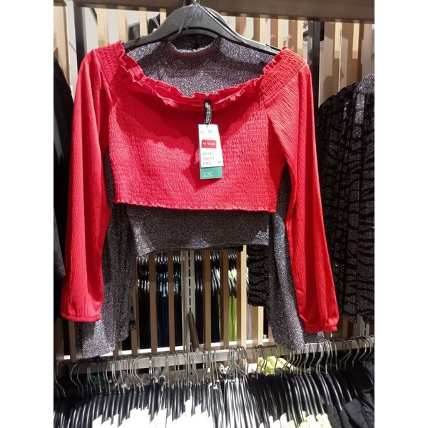 JASTIP H&M baju crop wanita h&m