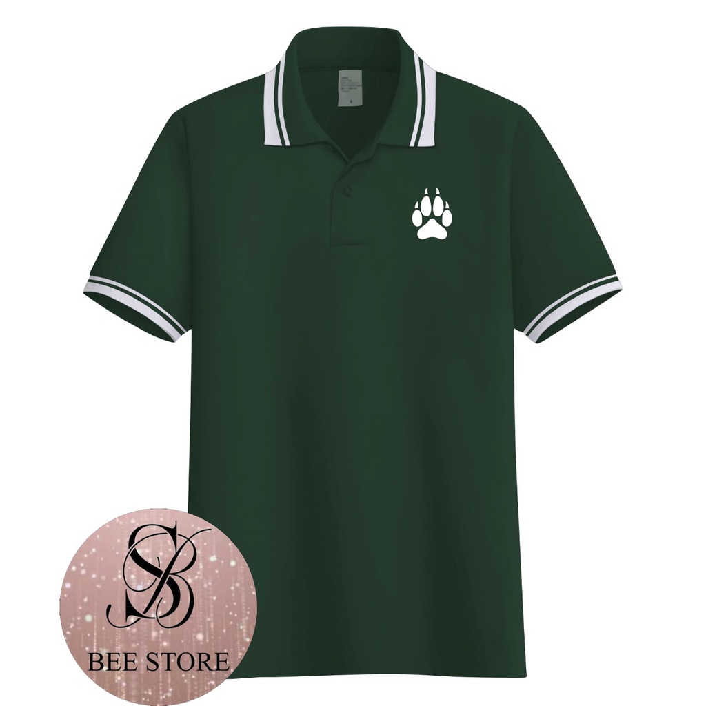 Kaos Pria kerah List Logo PAW / Kaos Kerah Pria Wanita Dewasa / Kaos Polo Shirt List ll / Kaos Polos