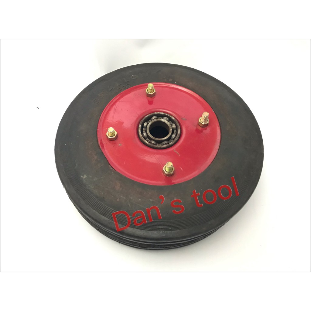 Roda Lorry 10 inch Double Bearing / Troli / Trolley / Lori