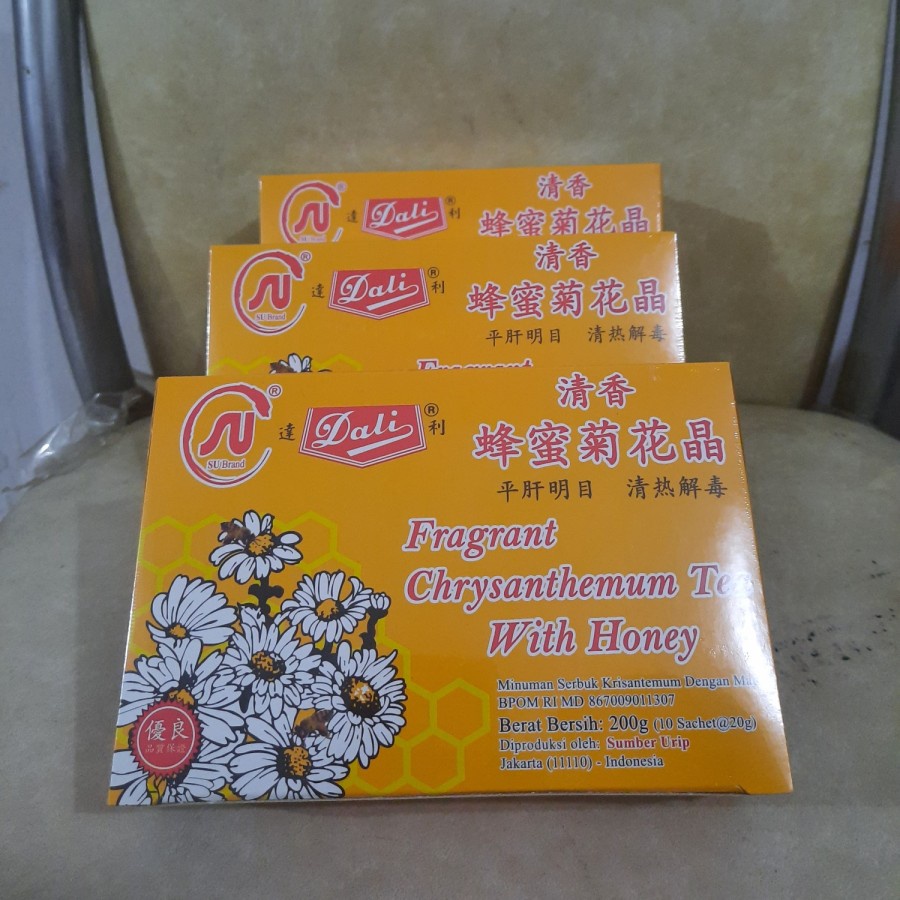 

instant chrysanthemum crystal with honey