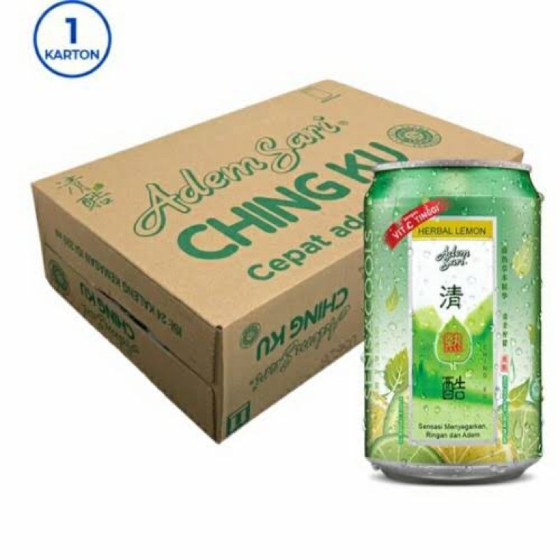 

Adem Sari Ching Ku 320ml (1 Karton)