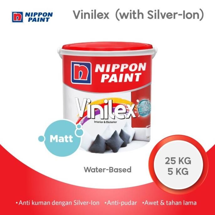 VINILEX (SILVER-ION) (TINTING) -5KG- CAT ANTI-KUMAN NIPPON PAINT