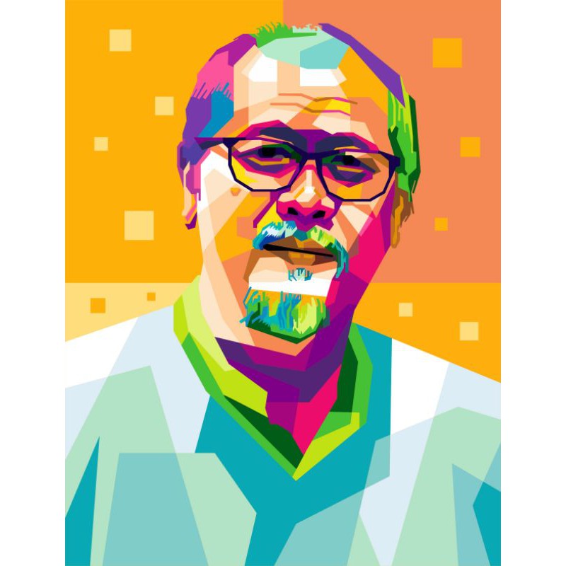Edit Foto Menjadi WPAP (SOFT FILE ONLY)