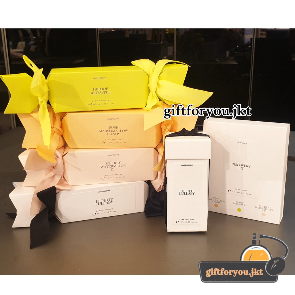 Parfum Anak Zara Kids Hip Hop Red Apple / Cherry  Watermelon / Rose Marshmallow Candy / Le Petit Lul