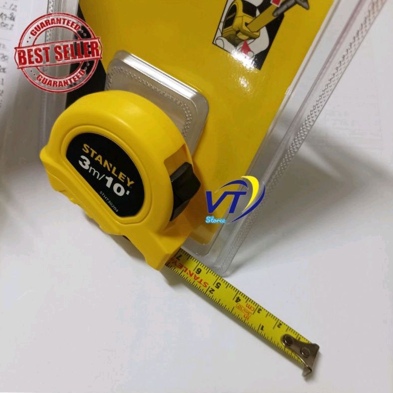 Meteran Stanley 3 meter Basic Tape - 3m Tape