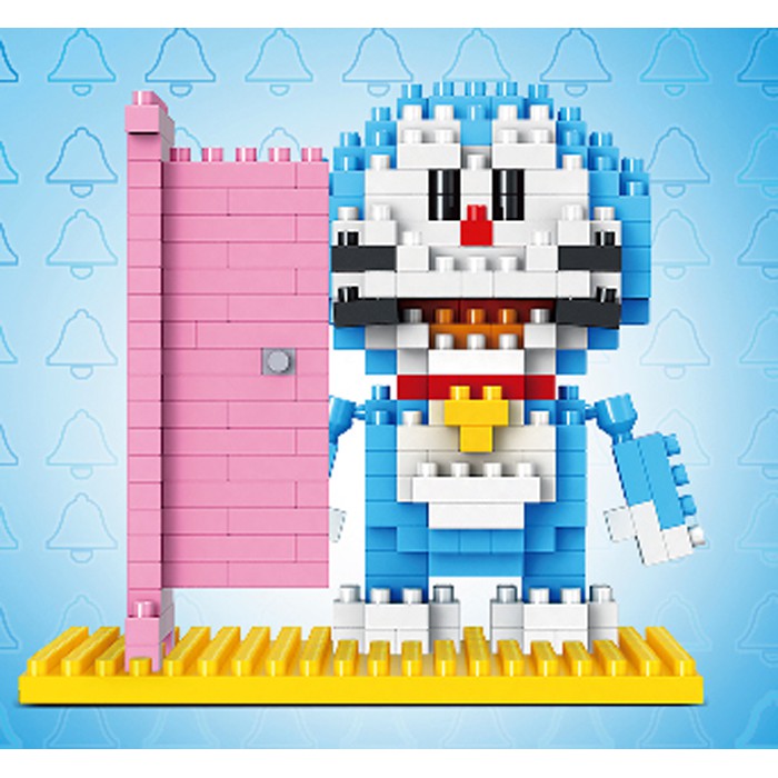 DORAEMON Pintu Kemana Saja Mainan Nano Block Murah Anak KREATIF Edukasi KADO Pajangan UNIK ANTIK