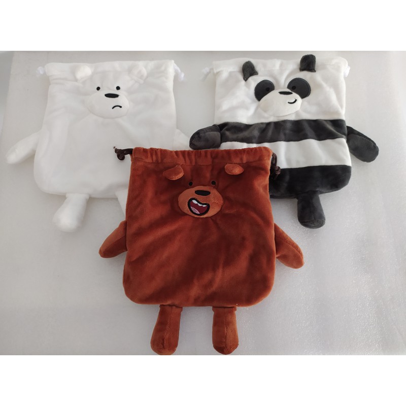 Kantong Koin Anak Aneka Motif We Bare Bears | Aksesoris We Bare Bears | Kolektor We Bare Bears