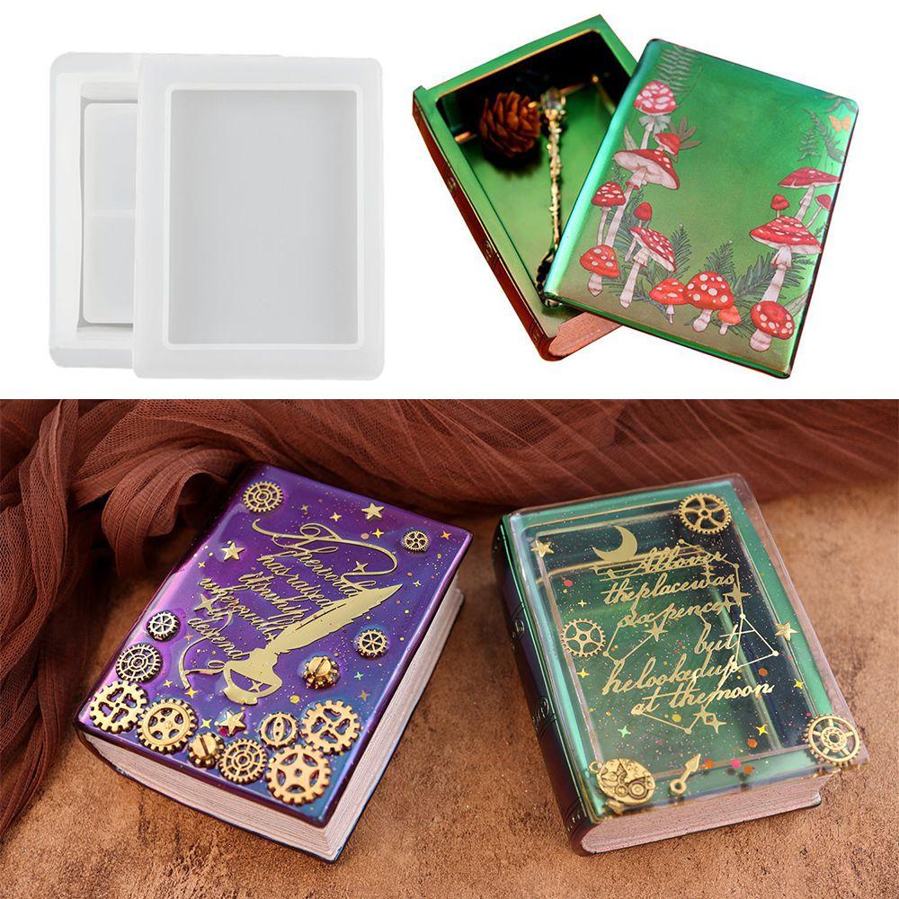 Preva Kotak Penyimpanan Cetakan Silikon Art Home Decor Mirror Casting Mould