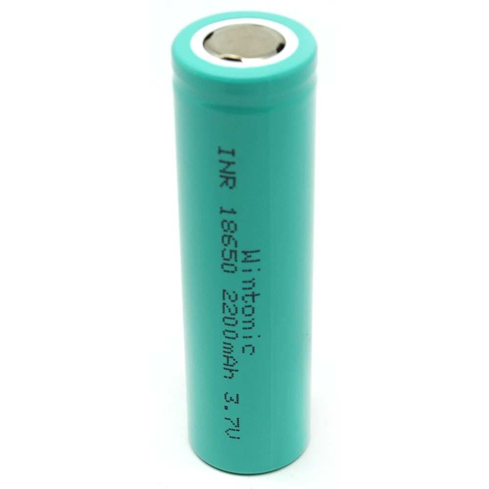 Baterai HAME WINTONIC 18650 INR 3.7V 2200mAh Flat Top - Multi-Color Grab Medan