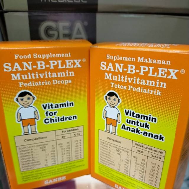 Jual San b plex drop ( vitamin anak ) Shopee Indonesia