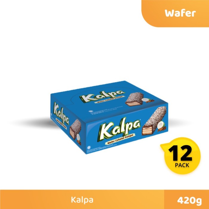 

Beng Beng KALPA Kelapa Wafer dibalut cokelat dan kelapa - 1 box