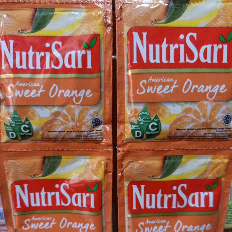 

NUTRISARI SWEET ORANGE 14 GR
