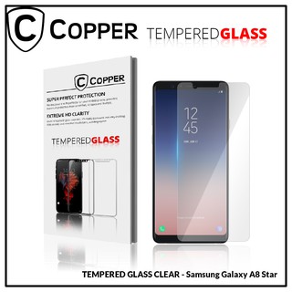 Samsung Galaxy A8 Star - COPPER Tempered Glass Full Clear