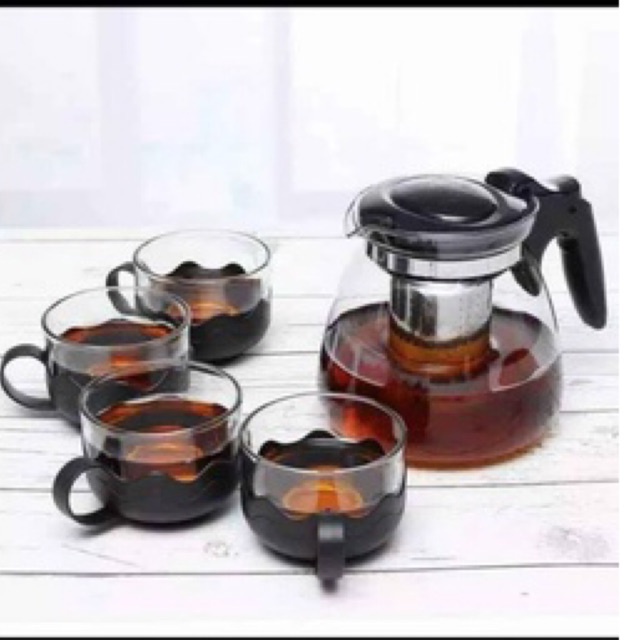 teko set atau tea pot
