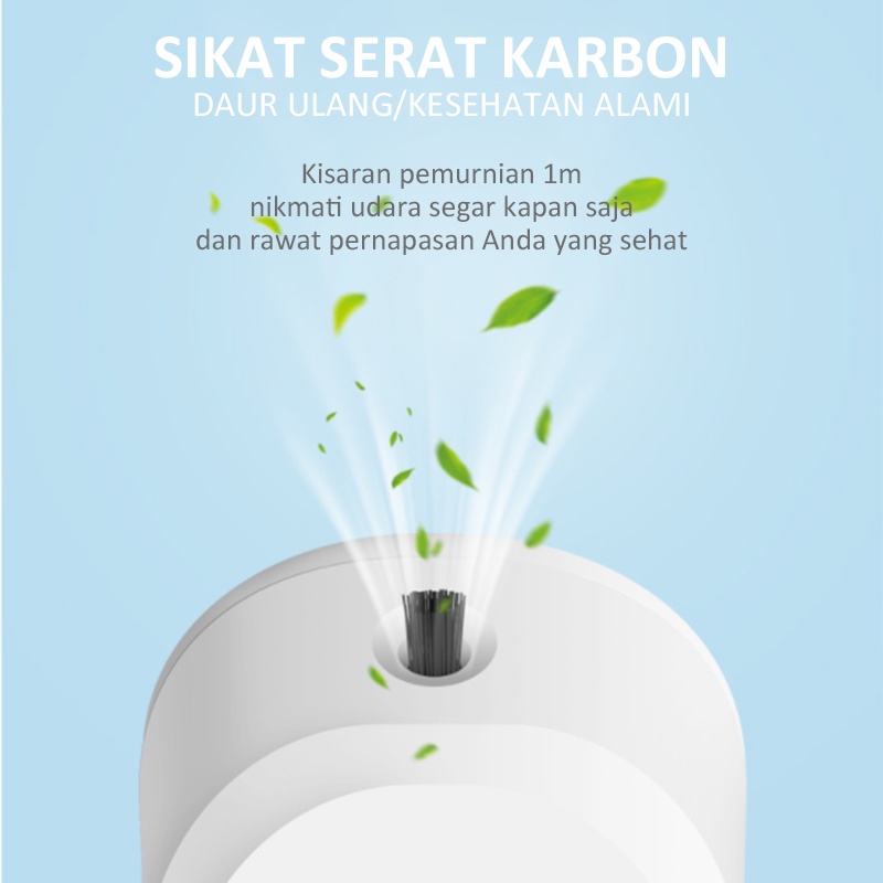 Weyon Sakura air purifier necklace Ion negatif USB pembersih udara kalung portabel pembersih udara 1W