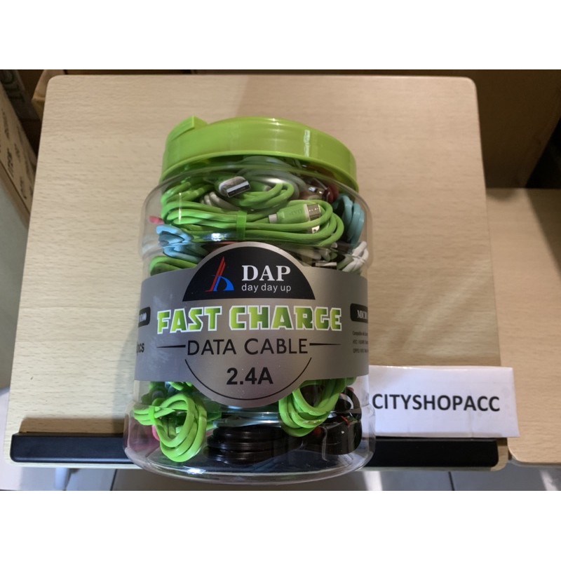 KABEL DATA MICRO DAP DYM100 1 TOPLES isi 50 pcs data cable for android micro 2.4A
