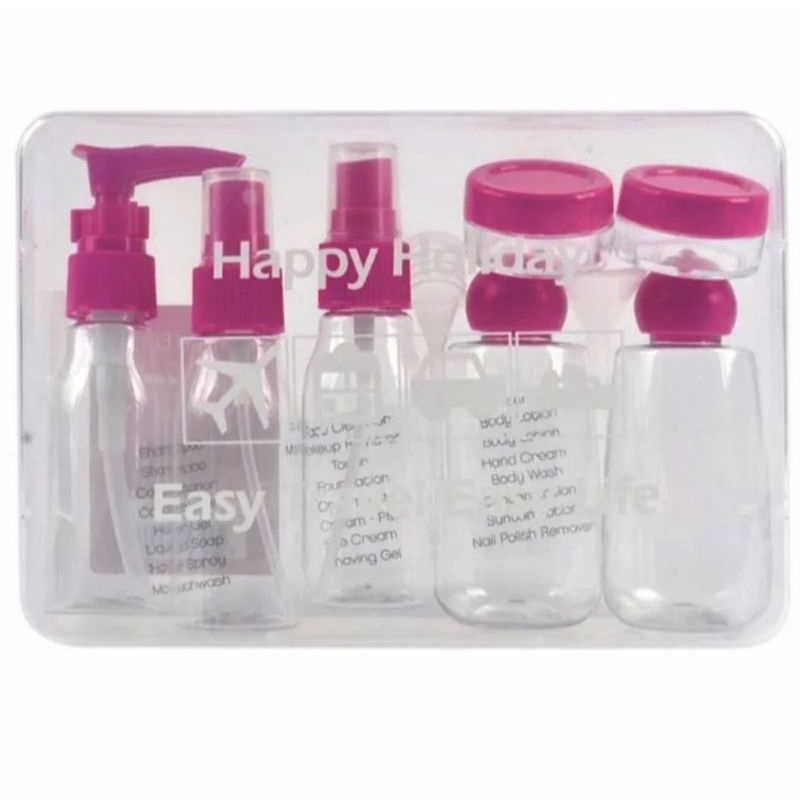 Travel bottle set 12pc