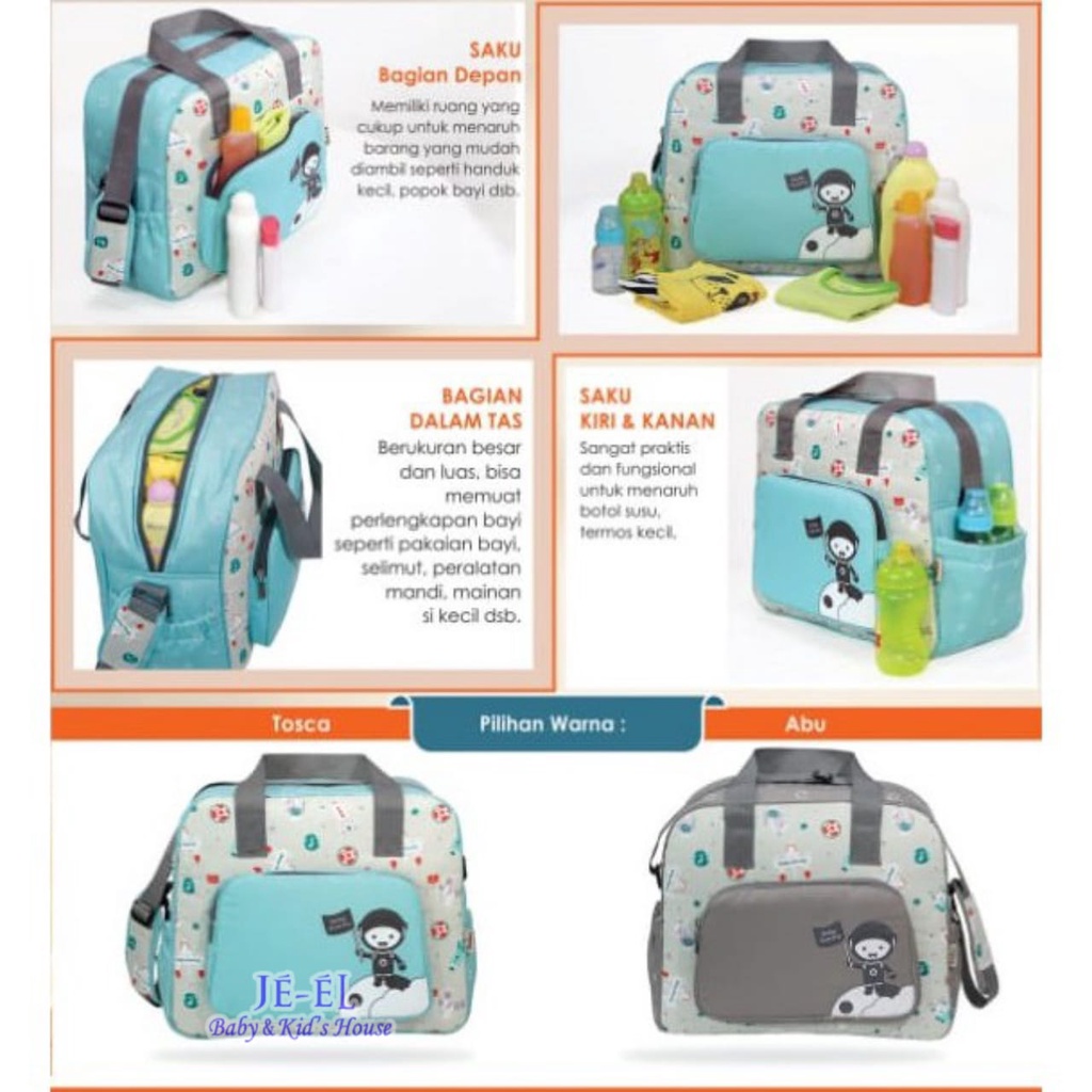 Baby Family Tas Bayi Bag Seri 7 Ukuran kecil-BFT7101 Sedang -BFT7201 Besar-BFT7301