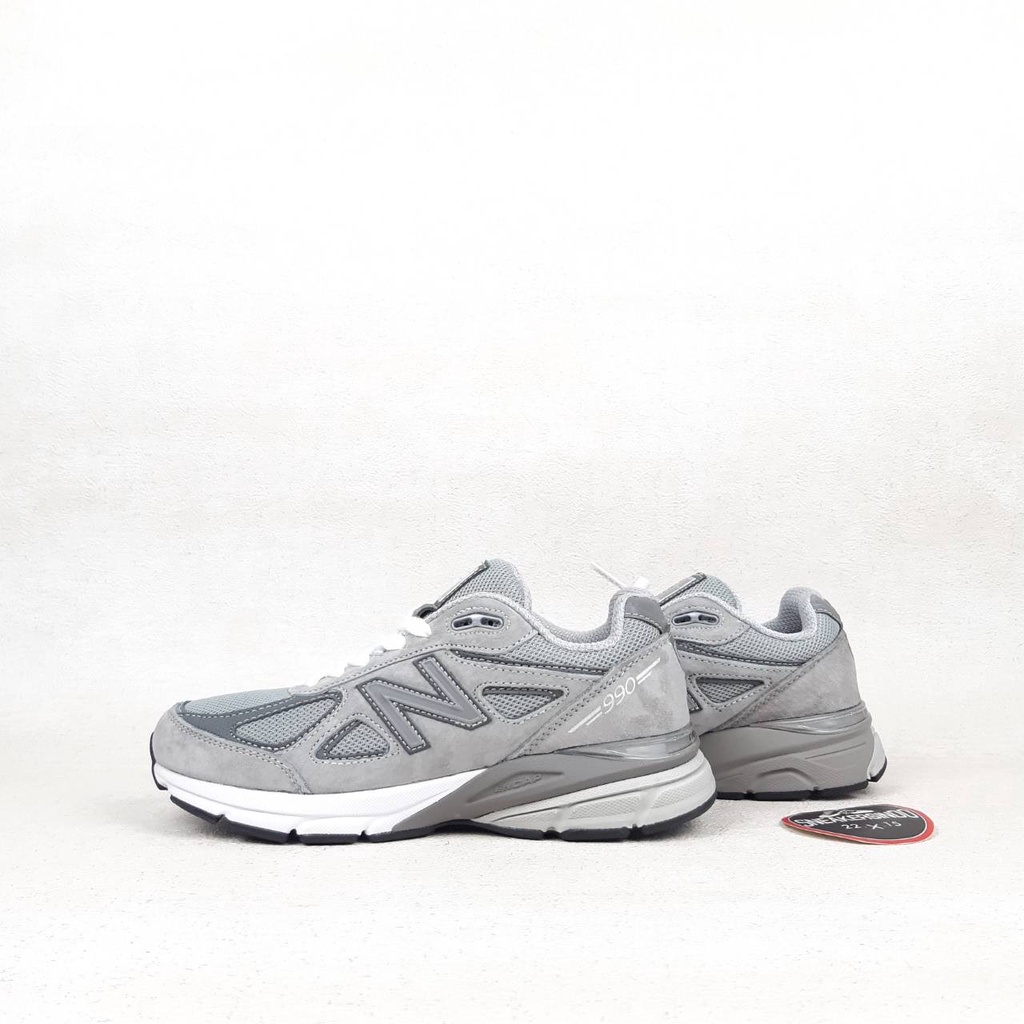 Sepatu NEW BALANCE 990V4 M990GL4 Castlerock Grey Abuabu