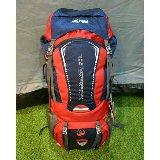 Tas Carrier Rei Malabar 60 L backsystem Jaring