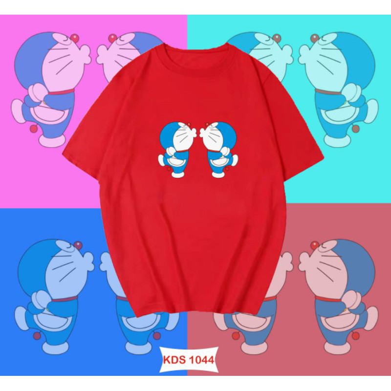 T-SHIRT / TUMBLR TEE DORAEMON KISS /UNISEX COTTON 30S PREMIUM