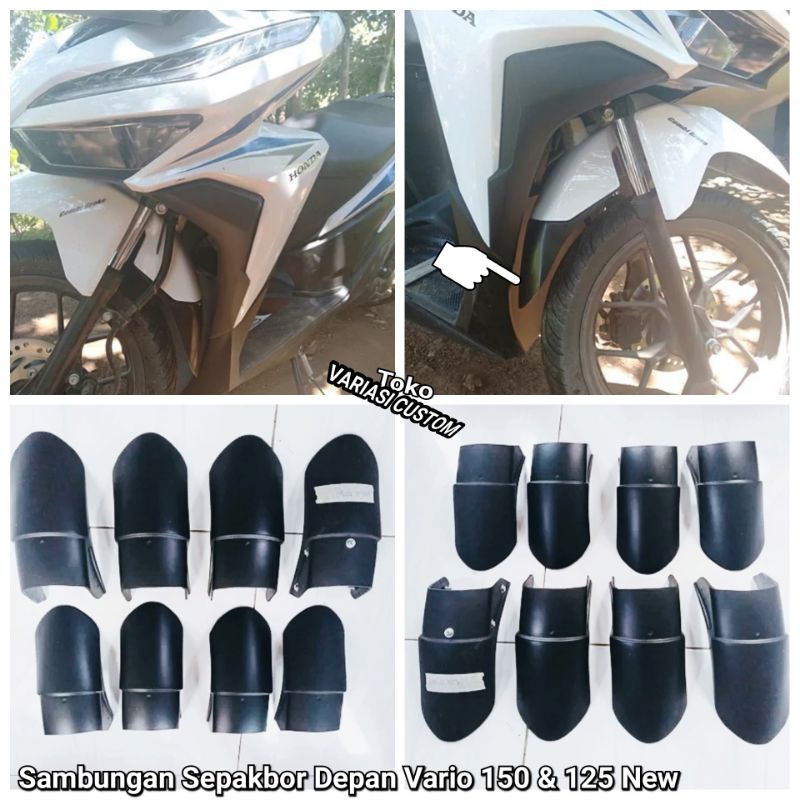 SAMBUNGAN SPAKBOR DEPAN VARIO ALL NEW 125|150 2018-2020