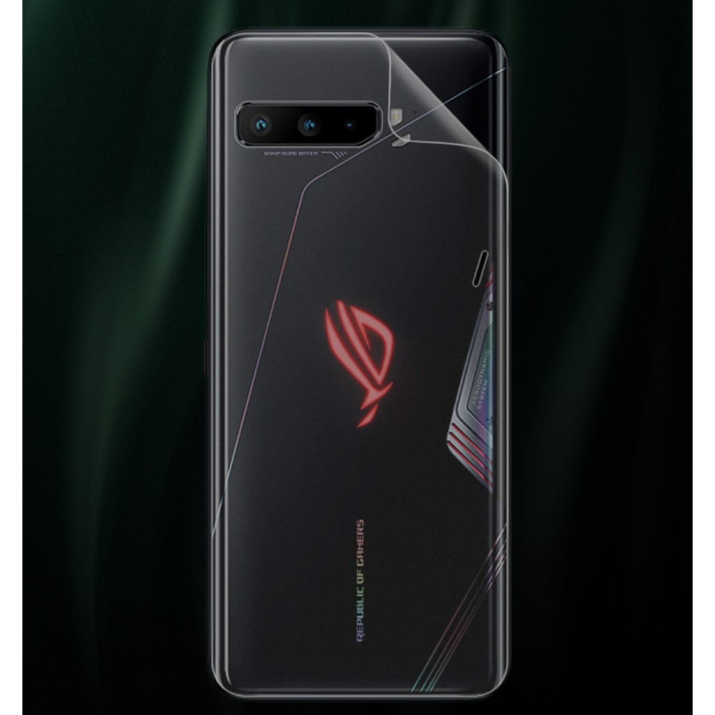 Anti gores BELAKANG Back ASUS ROG 2 3 5 6 clear screen guard protector