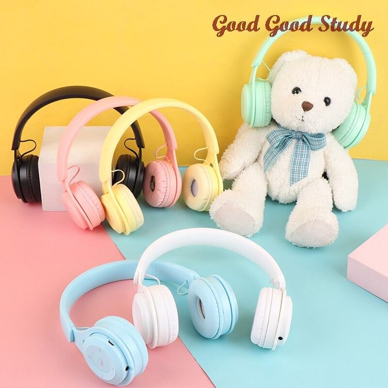 Headphone Macaron Wireless Y08 /Stn 36 Bluetooth Headphone Macaron Y-08 /Stn 36