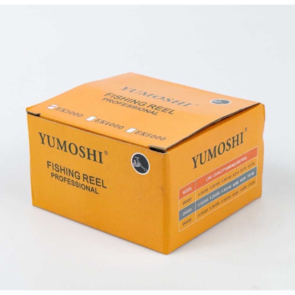 TERMURAH!!! Reel Pancing 13 Ball Bearing Yumoshi (Gold-Black)