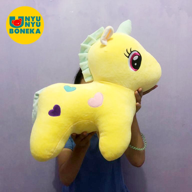 boneka unicorn soft lembut 40cm kuda pony kado animal BT21