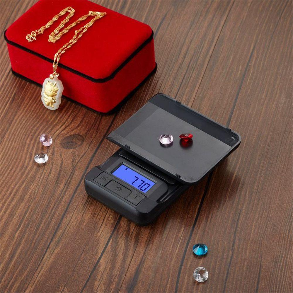 Top Electronic Scale Platform Mini 300g/0.01g Presisi Tinggi 500g/0.01g 200g/0.01g 500g/0.1g