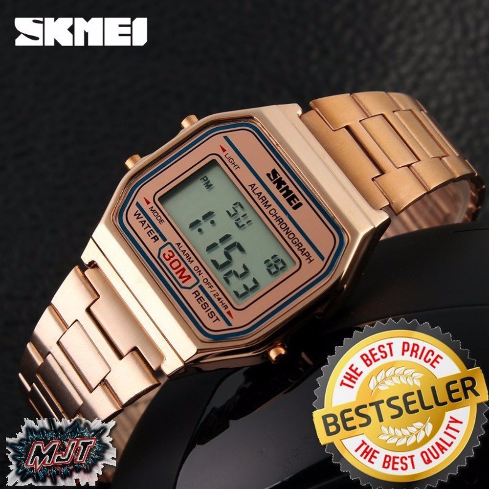 Jam Tangan Wanita Casio Skmei 1123 Original Digital GOLD SILVER ROSE GOLD CASIO GSHOCK HARGA TERMUR