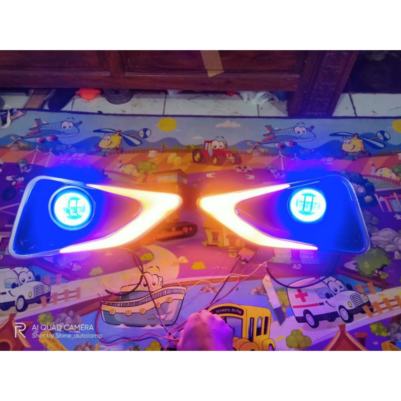 foglamp jetbus kw bahan acrilik