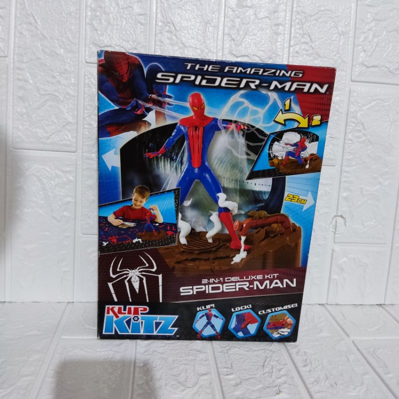 Mainan Klip Kitz Spiderman DIY Besar