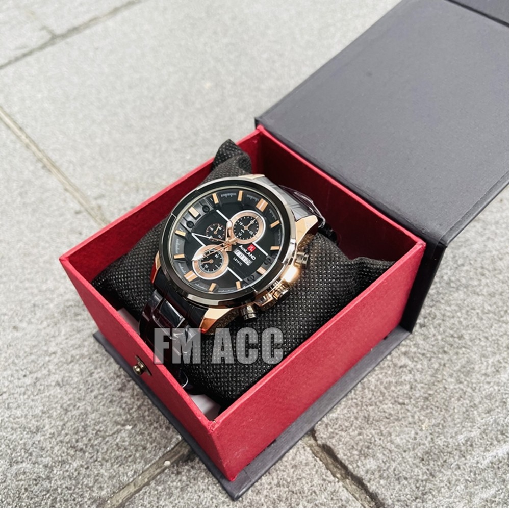 Jam Tangan Pria Terbaru Model AuxLand  Fashion Pria gratis Box Jam