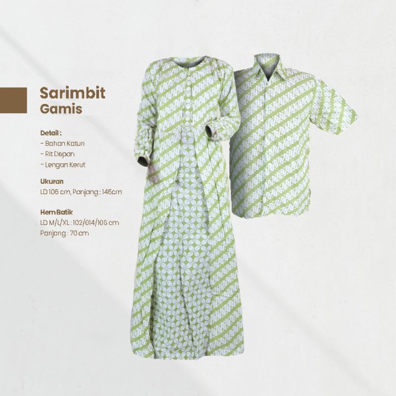 Sarimbit Gamis Batik - NairaBatik