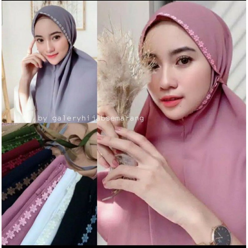 JILBAB BERGO MARYAM RENDA MELATI/JILBAB MARYAM