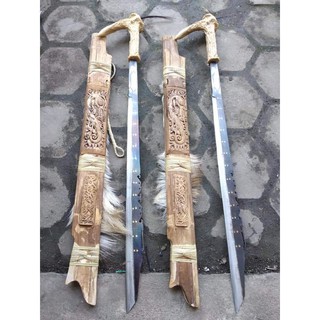 MANDAU DAYAK ASLI KALIMANTAN. MANDAU DAYAK KHAS KALIMANTAN. SHOVENIR KALIMANTAN | Shopee Indonesia
