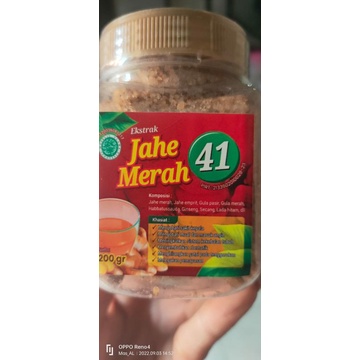 

JAHE MERAH 41 kemasan baru 200 gram