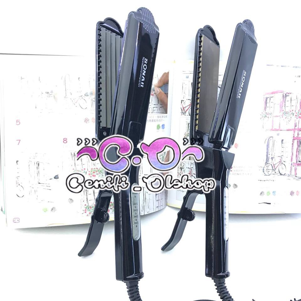 cenifi olshop CATOK  RAMBUT  SONAR  SN 8098 LURUS DAN 