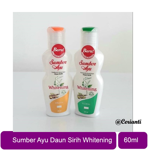 SUMBER AYU PEMBERSIH KEWANITAAN DAUN SIRIH WHITENING 60ml