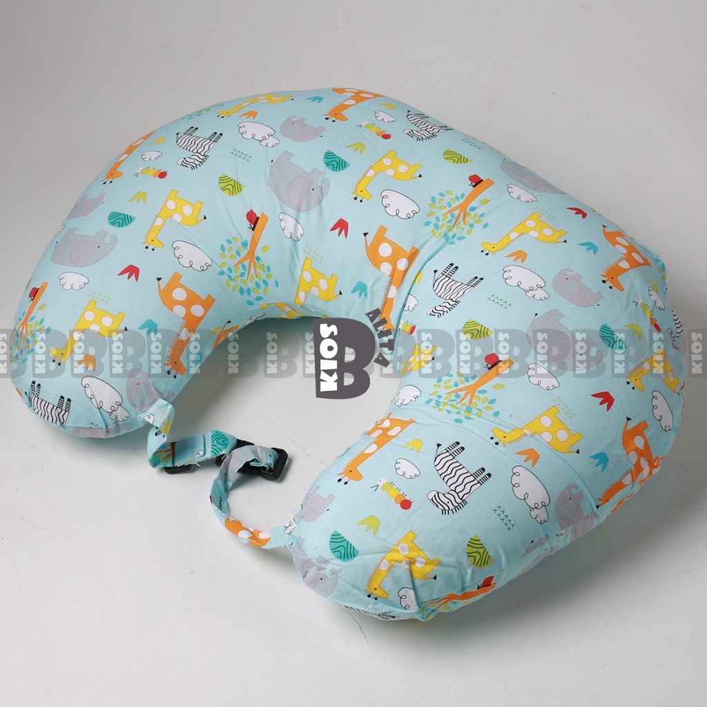 JUMBO BANTAL MENYUSUI BAYI / UKURAN JUMBO BANTAL IBU MENYUSUI ASI / NURSING PILLOW BUSUI BANSU-BLUE ZOO