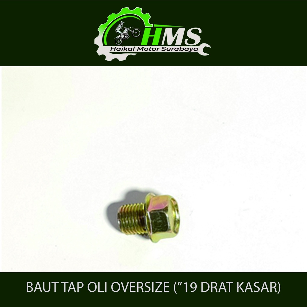BAUT TAP OLI OVERSIZE - BAUT TAP OLI MESIN