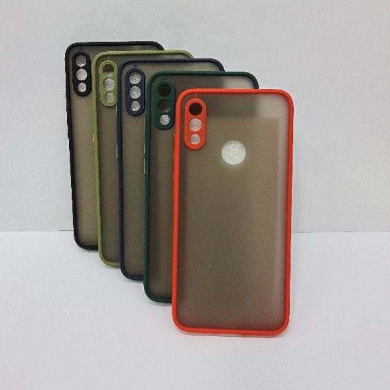 Silikon SofCase  Pelindung Xiaomi Redmi Note 7 Redmi 7 Case Dove + Kamera Matte Transparan Slim Fuze